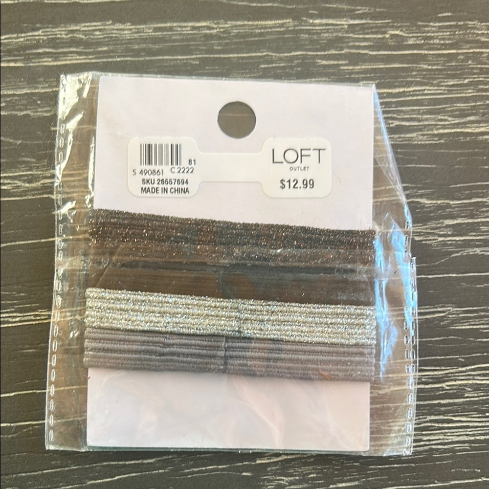 LOFT Hair Styling Bands - Black, Silver, Brown